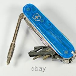 Victorinox CyberTool M GE Advertising Blue Swiss Army Knife with Sheath