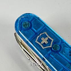 Victorinox CyberTool M GE Advertising Blue Swiss Army Knife with Sheath