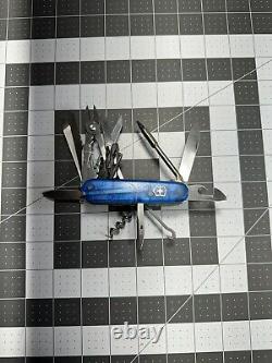 Victorinox Cybertool Swiss Army Knife Multi Tool Blue Missing One Bit 8010