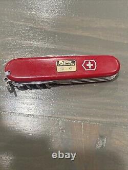 Victorinox Duke Energy Service Knife Swiss Army Gold Plate 2 Stones