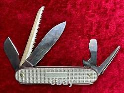 Victorinox Electrician Plus Alox Silver Swiss Army Knife 93mm 5 Tool Rare (V50)