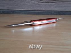 Victorinox Elinox Red Alox Model 1961 Soldier Swiss Army Knife Old Cross 93mm