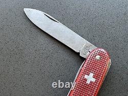 Victorinox Elinox Sailor original Swiss Knife with Marlinspike Red old cross