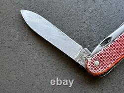 Victorinox Elinox Sailor original Swiss Knife with Marlinspike Red old cross