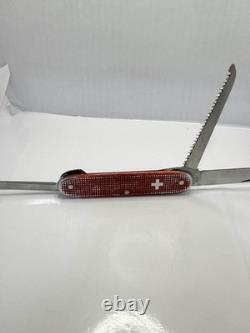 Victorinox Elinox Sailor original Swiss Knife with Marlinspike Red old cross YM3