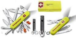 Victorinox Emergency Tool Yellow Glow Swiss Army Knife Set with Whistle Japan
