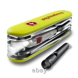 Victorinox Emergency Tool Yellow Glow Swiss Army Knife Set with Whistle Japan