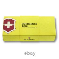 Victorinox Emergency Tool Yellow Glow Swiss Army Knife Set with Whistle Japan