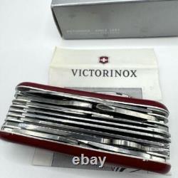 Victorinox Evolution 28 Swiss Army Knife Red Multi Tool Unused Rare Swiss Made