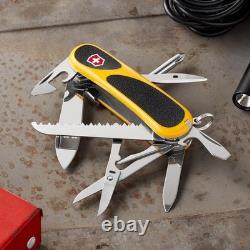 Victorinox Evolution S18 Grip Swiss Army Knife, 15 Functions, Swiss Made Pocket