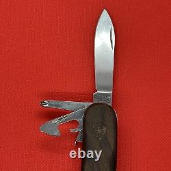 Victorinox Evolution Wood S557 Swiss Army knife, wrench, pliers, locking knife