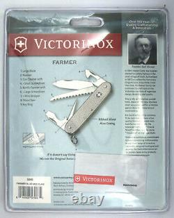 Victorinox Farmer Alox Swiss Army knife (blue)- NIP new in package #3017