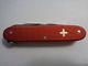 Victorinox Farmer Model Swiss Army Knife Red Alox Old Cross In Box