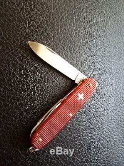 Victorinox Farmer Swiss Army Knife Red Alox Old Cross