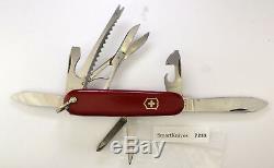 Victorinox Fisherman Swiss Army knife- used, vintage w bail/shackle, good #7253