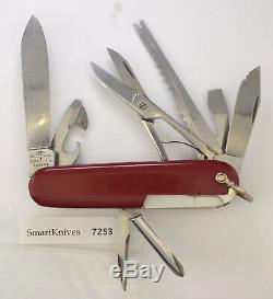 Victorinox Fisherman Swiss Army knife- used, vintage w bail/shackle, good #7253
