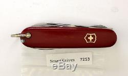 Victorinox Fisherman Swiss Army knife- used, vintage w bail/shackle, good #7253