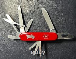 Victorinox GRAND PRIX Swiss Army Knife Red 91mm Vintage