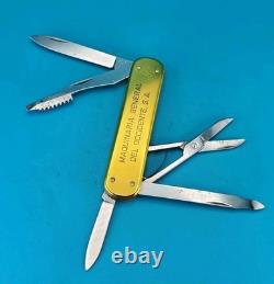 Victorinox Gold Alox Executive Swiss Army Knife, RED! FREE SHIPPING! RETIRED