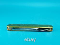 Victorinox Gold Alox Executive Swiss Army Knife, RED! FREE SHIPPING! RETIRED