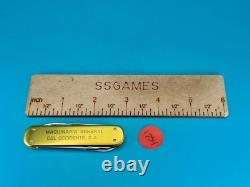 Victorinox Gold Alox Executive Swiss Army Knife, RED! FREE SHIPPING! RETIRED