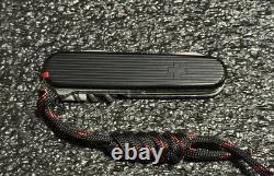 Victorinox Golfer 91mm withCustom Swiss Bianco Black Alox Ribbed Aluminum Scales