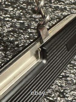 Victorinox Golfer 91mm withCustom Swiss Bianco Black Alox Ribbed Aluminum Scales