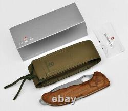 Victorinox HUNTER PRO WOOD 130mm Knife & Deluxe Nylon Molle Sheath 0.9411. M63