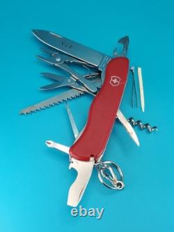 Victorinox Hercules 111mm Red Swiss Army Knife Multi Tool! VJE