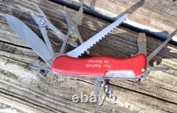 Victorinox Hercules Swiss Army 111mm Multi-Tool Knife 18 Function - Excellent