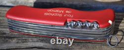 Victorinox Hercules Swiss Army 111mm Multi-Tool Knife 18 Function - Excellent