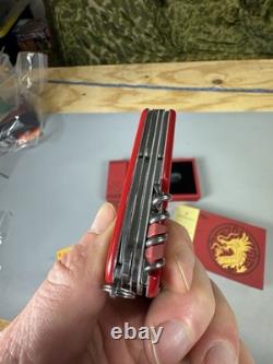 Victorinox Huntsman 2024 Year Of The Dragon LE Swiss Army Knife Only 8888 Made