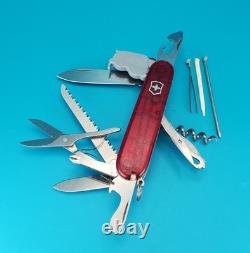 Victorinox Huntsman Lite Ruby Red Swiss Army Knife Multi Tool