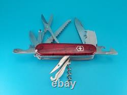 Victorinox Huntsman Lite Ruby Red Swiss Army Knife Multi Tool