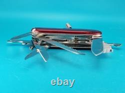 Victorinox Huntsman Lite Ruby Red Swiss Army Knife Multi Tool