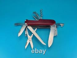 Victorinox Huntsman Lite Ruby Red Swiss Army Knife Multi Tool Victorinox Huntsman Lite Ruby Red Swiss Army Knife Multi Tool