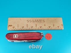 Victorinox Huntsman Lite Ruby Red Swiss Army Knife Multi Tool