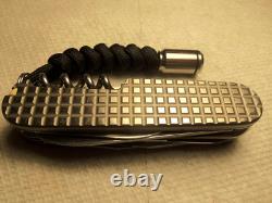 Victorinox Huntsman Swiss Army Knife Titanium Scales $25 Lanyard Was $295