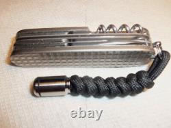 Victorinox Huntsman Swiss Army Knife Titanium Scales $25 Lanyard Was $295