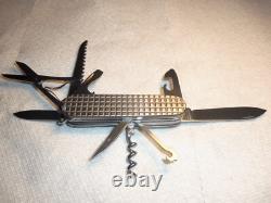 Victorinox Huntsman Swiss Army Knife Titanium Scales $25 Lanyard Was $295