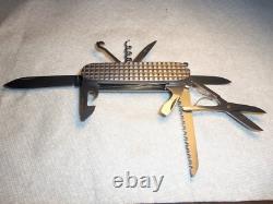 Victorinox Huntsman Swiss Army Knife Titanium Scales $25 Lanyard Was $295
