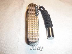 Victorinox Huntsman Swiss Army Knife Titanium Scales $25 Lanyard Was $295