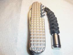 Victorinox Huntsman Swiss Army Knife Titanium Scales $25 Lanyard Was $295