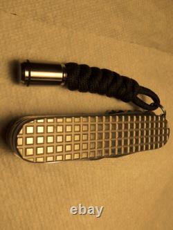 Victorinox Huntsman Swiss Army Knife Titanium Scales $25 Lanyard Was $295