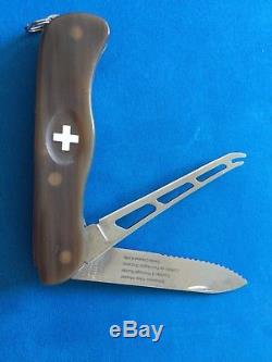 Victorinox Kasemesser Cheese Knife Swiss Army Knife. Horn Scales Limited Edition