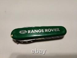 Victorinox LAND ROVER RANGE ROVER GREEN Swiss Army Knife NICE Condition