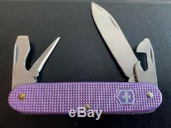 Victorinox Lavender Pioneer Alox Swiss Army Knife. New. Swiss Bianco Limited ed