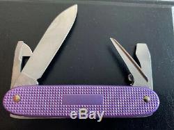Victorinox Lavender Pioneer Alox Swiss Army Knife. New. Swiss Bianco Limited ed