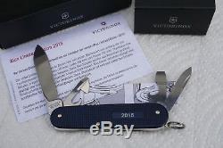 Victorinox Limited Edition 2015 Alox Cadet in Box Very Rare Swiss Army Knife