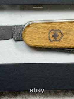Victorinox Limited Edition Classic 2013 Swiss Army Knife Damascus Carl Elsener